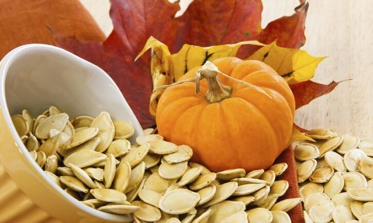 Pumpkin seeds for worms and parasites