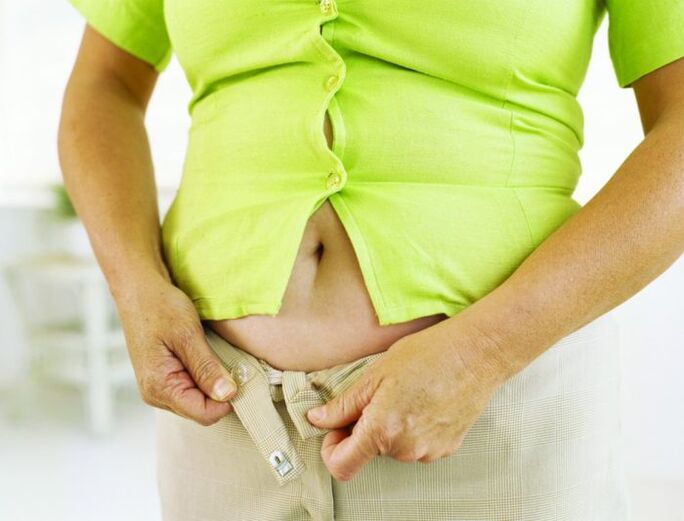 bloating due to parasites